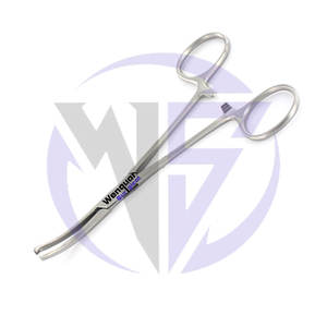 Available Kocher Forceps Curved Hemostatic Clamps Custom Size 14 / 16cm Surgical Stainless Steel Factory Wenquar Instruments - Product Image 3