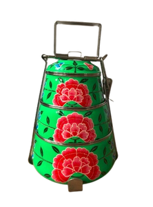 Printed Traditional <b>Tiffin</b> Food Carrier Foldable Metal <b>Tiffin</b> <b>Box</b> Stainless Steel <b>Tiffin</b> - Product Image 2