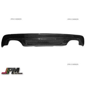 ดิฟฟิวเซอร์หลังคาร์บอนไฟเบอร์และไฟเบอร์กลาสคอมโพสิต JPMCarbon พร้อมปลายท่อไอเสียแบบ Quad สำหรับ BMW E60 M-Sport ปี 2004-2009 ติดตั้งง่าย - Product Image 2