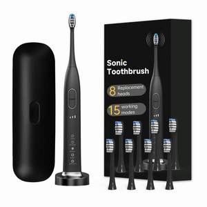 Brosse à dents sonique étanche IPX8 avec 48 000 mouvements par minute, outil de soins dentaires haute performance - Product Image 1