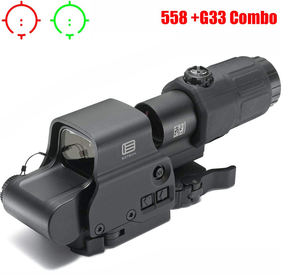 Mira Táctica HD 558 de Punto Rojo y Verde a <span class=keywords><strong>Precio</strong></span> de Fábrica, Mira Óptica Holográfica para Caza - Product Image 4