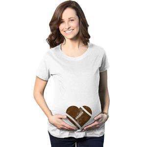 Gran oferta, camiseta de maternidad de moda informal para mujer, camisetas de maternidad de tela de alta calidad de diseño único cómodo - Product Image 3