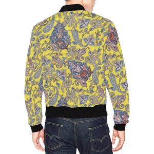 Vente chaude Satin Sublimation Bomber Veste À Manches Longues Unisexe 100% Polyester Bomber Veste Baseball Veste D'hiver - Product Image 4