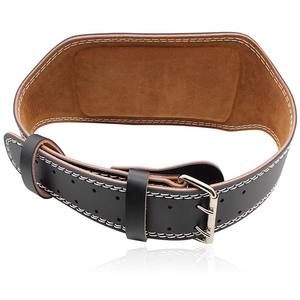 Ceinture de musculation pour la force, le soutien du dos, les squats, les soulevés de terre, l'haltérophilie, ceinture en cuir - Product Image 3