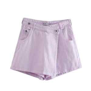 Shorts personnalisés en satin respirant à poche, taille haute, avec logo par sublimation, écologiques, pour femmes, grandes tailles - Product Image 1