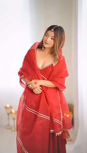 Conjunto Anarkali Premium elegante y elegante con exquisito bordado y silueta fluida para un aspecto real - Product Image 5