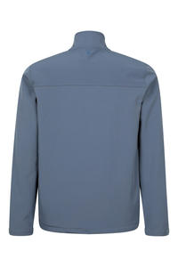 เสื้อแจ็คเก็ตซอฟต์เชลล์ผู้ชาย สำหรับกิจกรรมกลางแจ้ง น้ำหนักเบา กันลม ระบายอากาศได้ดี ซิปเต็มตัว สวมใส่สบายในฤดูหนาว คอสูง ยี่ห้อ Ako - Product Image 3