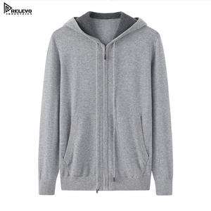 Sweat à capuche zippé pour homme, utilisation décontractée, couleur jaune unie, style personnalisé, design haut de gamme, respirant, sweat à capuche zippé pour homme - Product Image 6