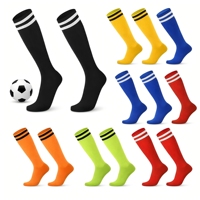 Chaussettes de football personnalisées Aolan Premium respirantes antidérapantes longues à imprimé automnal pour l'entraînement de football professionnel