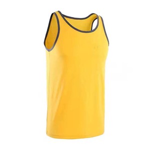 Vêtements de fitness à séchage rapide Vêtements pour hommes Grande taille Débardeurs pour hommes à vendre OEM Custom Made Respirant Gym Wear Singlets personnalisés - Product Image 1