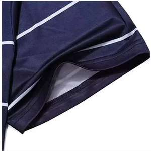 Camisa Polo de golf de secado rápido deportiva lisa con solapa de manga corta para hombre al por mayor a precio bajo - Product Image 5