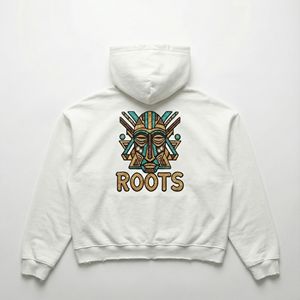 เสื้อฮู้ดดี้ The Chronicle รุ่นพรีเมียมสำหรับผู้ชาย สไตล์สตรีทแวร์ ดีไซน์เนอร์ แฟชั่นยุโรป แนวไวรัล สไตล์หนักแน่น ยุค Y2K พิมพ์ลายพัฟฟ์ คัลเจอร์พีซ - Product Image 2