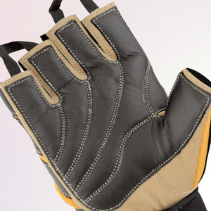 Gants en cuir respirants personnalisés par OEM pour des hommes et des femmes d'entraînement de forme physique de forme physique de gymnase en gros - Product Image 3