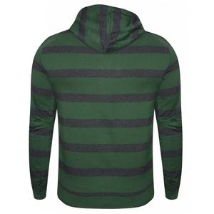 Sudadera con Capucha y Cremallera Fabricada en Pakistán, Sudadera con Capucha y Rayas Horizontales, Sudadera con Capucha y Cremallera, Último Diseño 2025 - Product Image 2