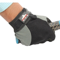 Gants en cuir Amara HLI Heavy Duty pour la lutte contre les incendies, résistants aux chocs, aux abrasions, isolants électriques, type I EN ISO 374