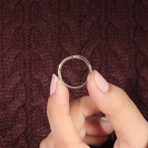 Anillo de Diamante Cultivado en Laboratorio, Anillo de Boda de Lujo para Mujer, Oro Sólido de 10k, 14k, 18k, Certificado por IGI, Colección de Anillos de Compromiso Chapados en Oro de 14k - Product Image 2