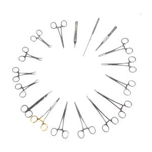 Ensemble d'instruments chirurgicaux vétérinaires en acier inoxydable pour les hôpitaux vétérinaires - Outils de procédures cliniques manuelles certifiés CE ASTRIN - Product Image 5