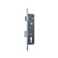 Corps de serrure à mortaise étroite pour le marché marocain, boîtier de sécurité pour porte en aluminium avec prix de gros usine