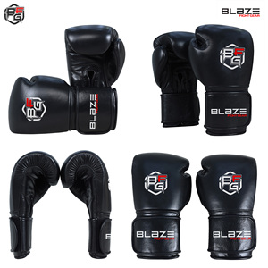 Guantes de Boxeo Profesionales OEM para Adultos, Guantes de Boxeo de Cuero de 12 oz para Entrenamiento, Sparring, Golpes y Competencia - Product Image 4