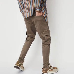 Pantalones Cargo Casuales de Tela de Algodón para Hombre, Ligeros, Tácticos para Exteriores, de Cintura Alta, Corte Recto, Resistentes, para Trabajo, de Secado Rápido - Product Image 2