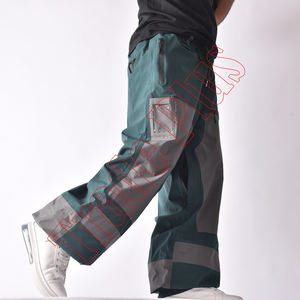 Pantalón deportivo de cintura alta para hombres y mujeres hecho de poliéster invierno al aire libre cálido nieve esquí pantalones cintura ajustable pantalones de nieve - Product Image 4