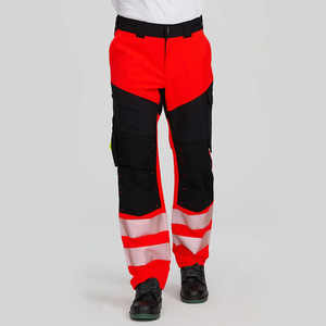 Pantalon de travail de sécurité résistant à haute visibilité pantalon de travail au genou personnalisé - Product Image 5
