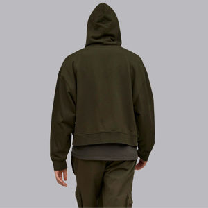 Sweat à capuche zippé décontracté Tenues décontractées, activités de plein air et vêtements décontractés Boxy Fit Sweat à capuche zippé Doux et confortable - Product Image 3