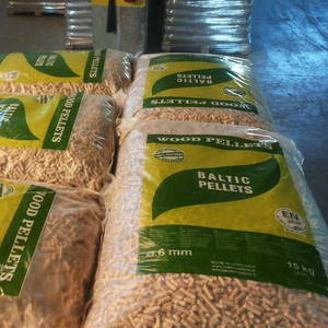 Fornitura di fabbrica EN Plus-A1 6mm/8mm abete, pellet di pino/faggio in sacchi da 15kg disponibili dalla Francia - Product Image 5