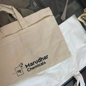 Sacs fourre-tout en coton biologique imprimés avec logo personnalisé sacs promotionnels écologiques réutilisables pour événements shopping marque non-tissé - Product Image 1