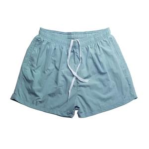 Conjunto de pantalones cortos de dos piezas Unisex de verano para hombre, caja de natación de baloncesto informal de lana pesada de algodón orgánico, respetuosa con el medio ambiente - Product Image 3