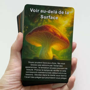 Barajas de Tarot Francesas Sagesse Des Champignons - Sabiduría Elegante de los Hongos - Product Image 2