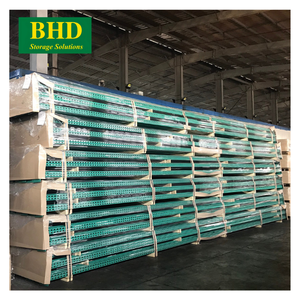 Hot Selling US Upright Steel Selective Pallet <b>Racking</b> Teardrop Design 5-Layer Bolt Stacking Racks <b>Shelves</b> Corrosion Protection - Product Image 5