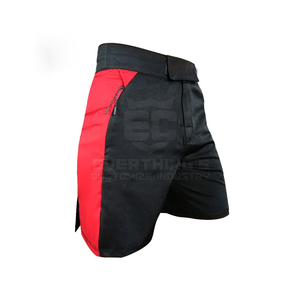 Logo personnalisé de haute qualité léger 100% polyester MMA Shorts pour hommes séchage rapide respirant boxe arts martiaux porter - Product Image 5