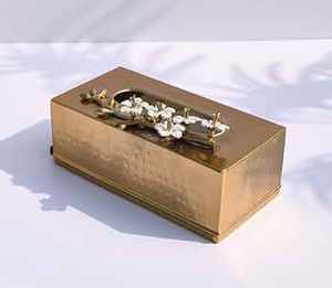 Boîte à mouchoirs en métal de haute qualité au design minimaliste pour espaces contemporains au prix de gros - Product Image 4