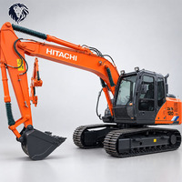 Mini-excavatrice d'occasion de 0,16-0,22 m³ - Mini-excavatrice sur chenilles de 3,5 tonnes pour travaux municipaux en espace étroit avec pompe hydraulique