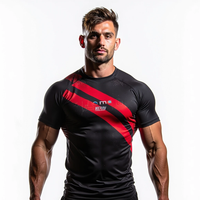 Maillots de protection respirants personnalisés haute performance, durables, sublimés, à séchage rapide pour le MMA et les sports de combat, vente en gros