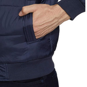 Fabricant de vêtements OEM personnalisé Vestes d'hiver rembourrées en duvet imperméable de grande taille pour hommes avec logo personnalisé - Product Image 5