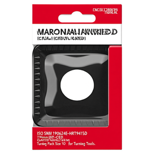 ISO SNMM 190624E-HRT9415D 7.94mm MT-CVD Inserto de Torneado Indexable Recubierto, Paquete de 10 para Herramientas de Torneado - Product Image 2