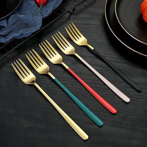 Juego de cuchara y tenedor de acero de calidad superior para vajilla de cocina Juego de cubiertos de formas y tamaños personalizados - Product Image 3