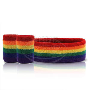 Bandeau de sport confortable, fin, tissé, 100 % coton, protection professionnelle, personnalisable, durable, pour hommes et femmes - Product Image 6