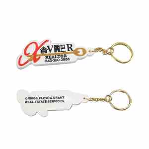 พวงกุญแจโลหะพีวีซีนุ่มและซิลิโคนแบบใหม่พวงกุญแจออกแบบได้ตามต้องการปรับแต่งโลโก้ได้ตาม2024 - Product Image 6