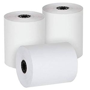 กระดาษม้วนความร้อนสีขาวสำหรับเครื่องบันทึกเงินสด ขนาด 80 x 60 มม. กระดาษใบเสร็จ POS สำหรับเครื่องคิดเงิน - Product Image 3