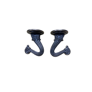 Crochet de plafond en métal laiton antique robuste et durable, capacité 30 lb, 1,5 pouce, installation facile, réutilisable - Product Image 2