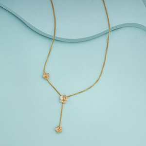 Trendy Classic and Religious Link <b>Chain</b> Necklace Rose Gold Plated <b>Copper</b> with Zircon Pearl for Gifts Parties Anniversaries - Product Image 1