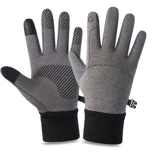 Gants de moto en cuir à doigts entiers en microfibre antidérapante pour le cyclisme sportif, protection des mains, fabriqués au Pakistan - Product Image 1
