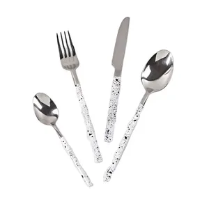 Épandeur de fromage en acier inoxydable fait couverts ensemble de couverts pour hôtel mariage Table Top servant des couverts à usage alimentaire - Product Image 4