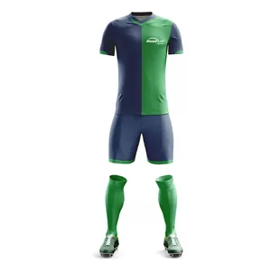 2024 Op Maat Gemaakt Nieuwste Ontwerp Nieuwe Modellen Snel Droog Team Shirt Voetbalshirt Tenue Set