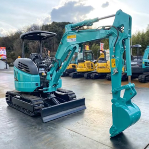 Miniexcavadora usada Kobelco SK30, miniexcavadora de 3 toneladas, miniexcavadora de 1/2 ", 2/2", 1/2/2/, 1/2/2/, 2/2/, 1/2/2/, 1/2 - Product Image 2