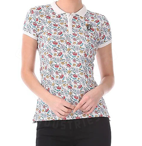 Custom Fashion Printed <b>Women</b> <b>Polo</b> <b>Shirts</b> OEM <b>Women</b> <b>Polo</b> T <b>Shirt</b> Supplier From Pakistan Manufacturer's - Product Image 1