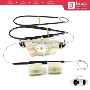 Kit de Reparación de Elevalunas Delantero Derecho BWR325 para A4 B6 8E2 8E5 B7 8EC 8ED Exeo 3R2 3R5 4/5 Puertas 8E0837462 - Product Image 3
